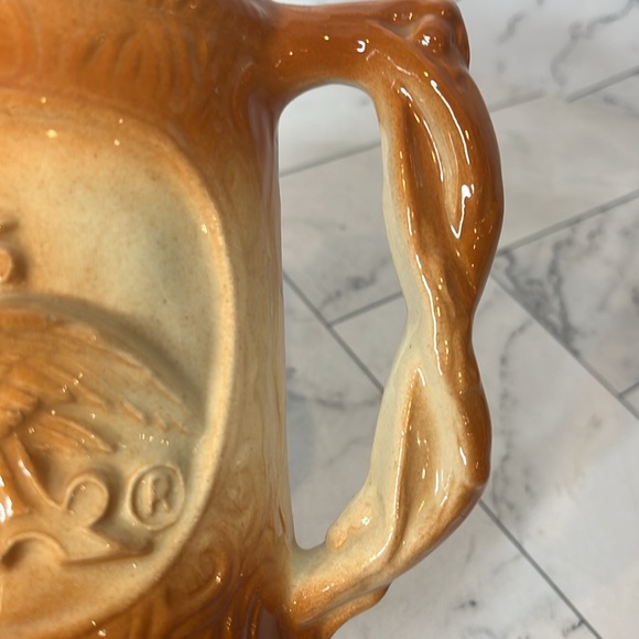 Vintage Ceramic Glazed Budweiser King of Beers Stein Mug - Picture 5 of 5